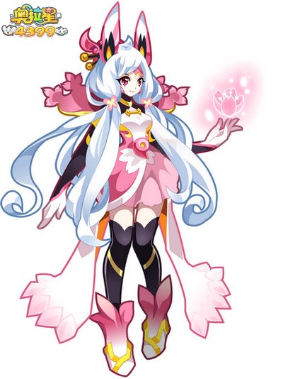 奥拉星花萤姬高清大图赏析