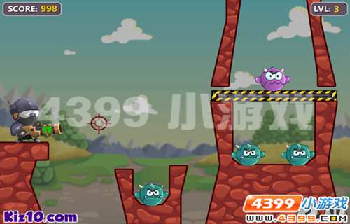 4399《拜托了英雄》大战外星人