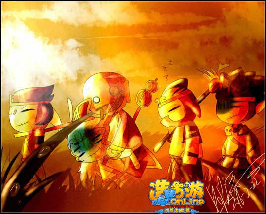 洪荒大劫篇板绘洪荒大劫篇全员-Dolphin沉子