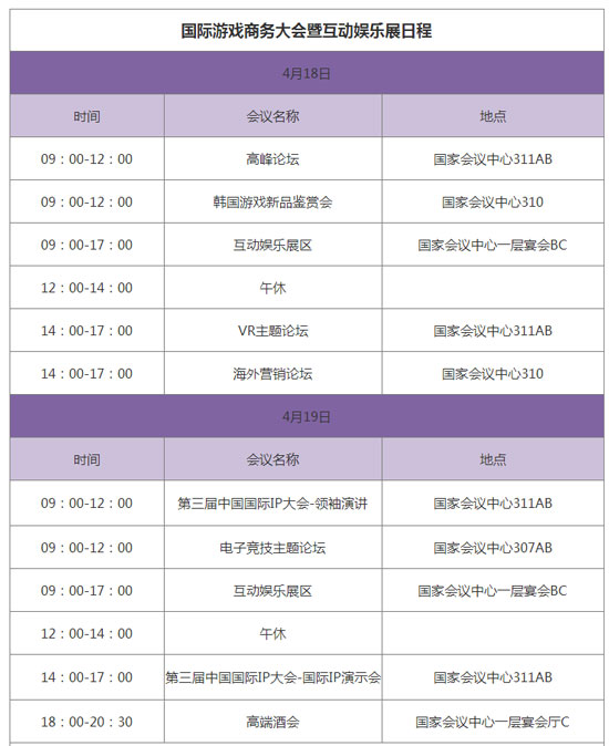 2016IGBC会议议程