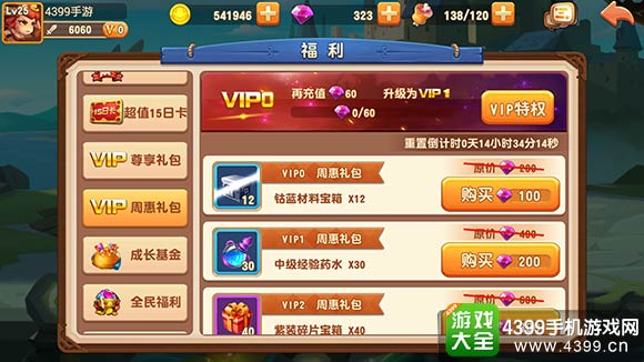 暴走骑士团VIP特权