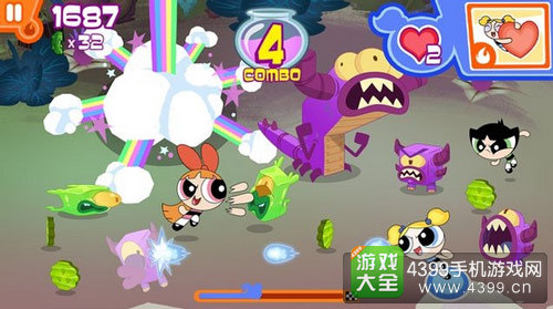 飞天小女警智力三消