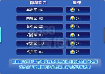 奥奇传说凛冬领主解析 隐藏能力