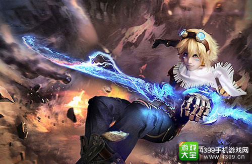 作品名称:《英雄联盟》伊泽瑞尔
