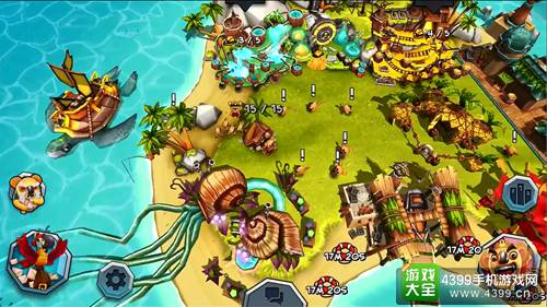 轰敌船打海怪 《热带战争(Tropical Wars)》4月21日上架