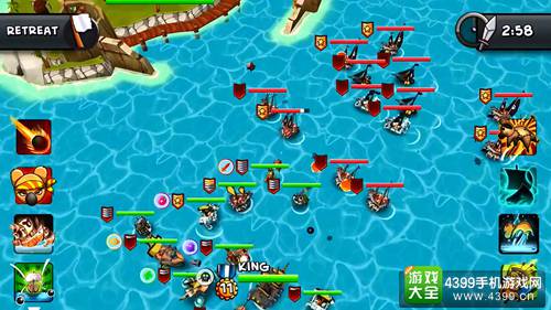 轰敌船打海怪 《热带战争(Tropical Wars)》4月21日上架