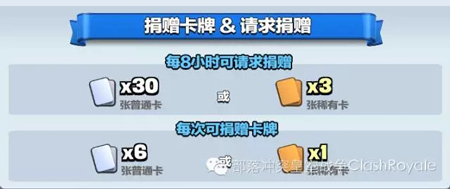 皇室战争捐卡