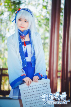 奇迹暖暖玩家自制水墨抄