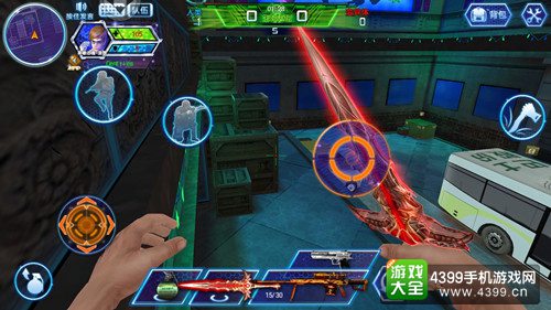 火线精英手机版深蓝夜市躲藏点介绍