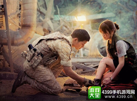 《太阳的后裔》经典海报