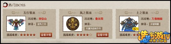 洪荒大劫篇BOSS大全分类搜索功能全新上线