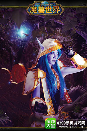 作品名称：《魔兽世界》暗夜精灵牧师