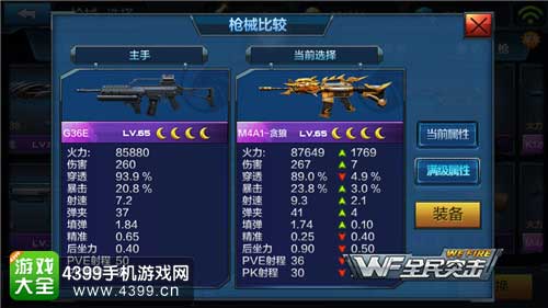 G36E和贪狼对比