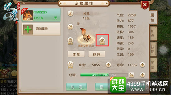 《问道》手游宠物跟随