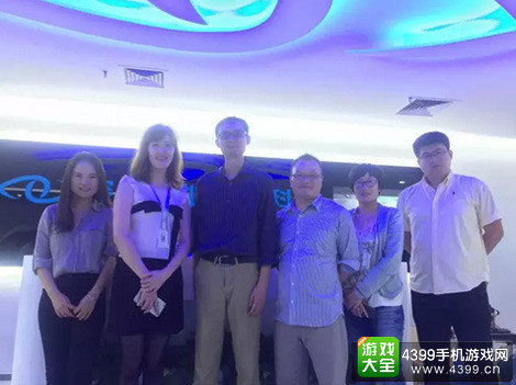汉威公司代表团走访3Glasses