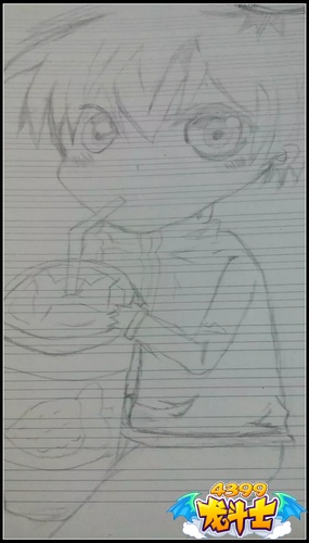 龙斗士手绘萌小伙