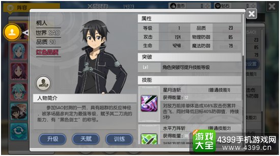 刀剑神域黑衣剑士英雄