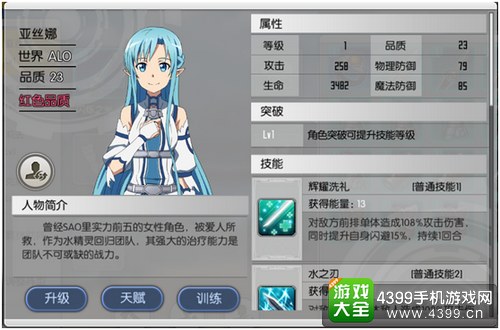 刀剑神域黑衣剑士ALO亚丝娜