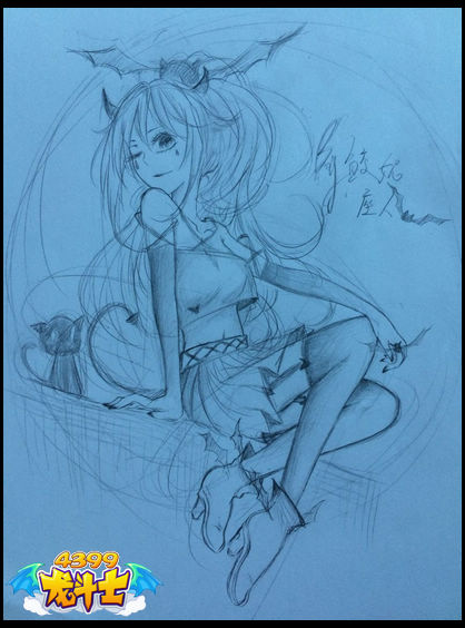 龙斗士恶魔双枪女王