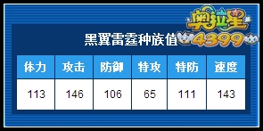 奥拉星黑翼雷霆练级 黑翼雷霆刷什么学习力