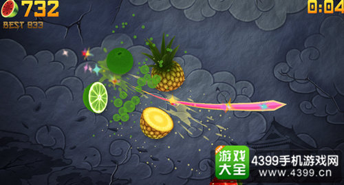 《水果忍者》