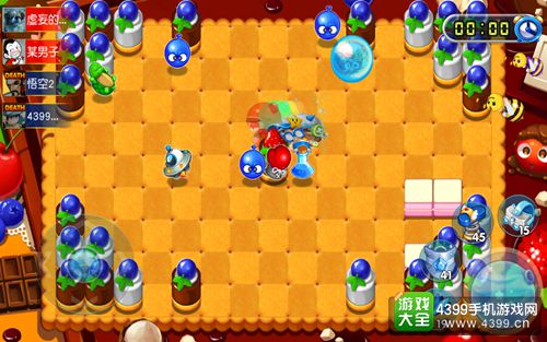泡泡堂手游2V2战斗技巧
