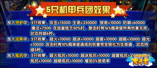 龙斗士超进化机甲兵团