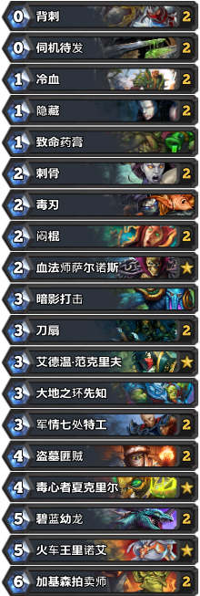 炉石传说奇迹贼