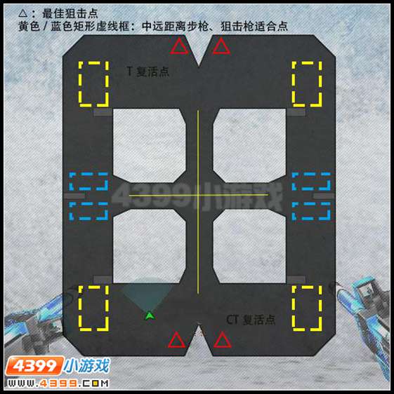 生死狙击冰雪堡垒地图