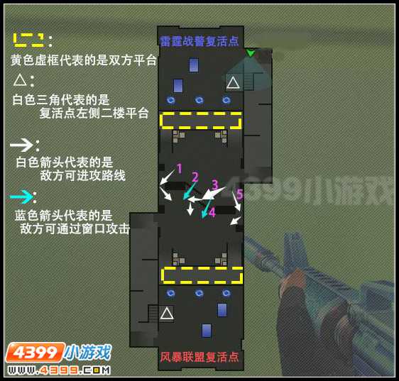 生死狙击梦幻城堡平面图