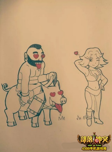 部落冲突漫画