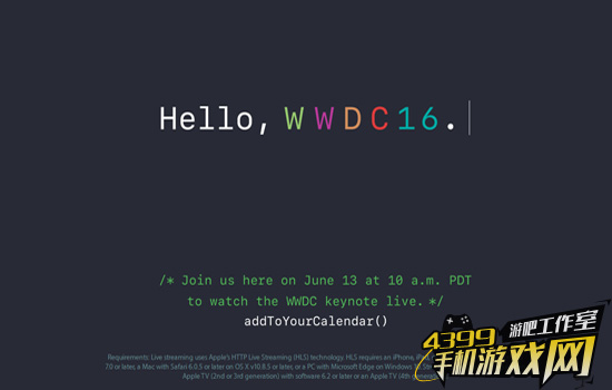 WWDC大会