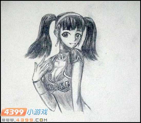 生死狙击玩家手绘 珍妮