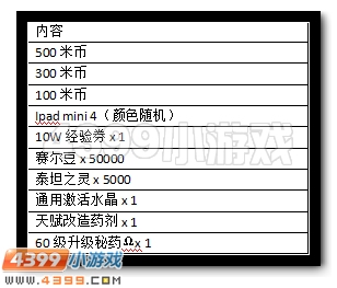 全民免费 赛尔号百万大奖任你抽取