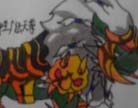 造梦西游4手绘青鬃狮王