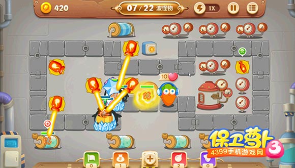 保卫萝卜3工厂攻略