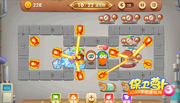 保卫萝卜3工厂攻略