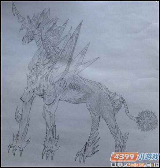 卡布手绘—破灭冰麒麟