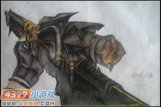 生死狙击玩家手绘 炎魔崛起
