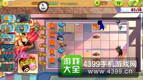 美食大战老鼠竞技版可可之城第四关