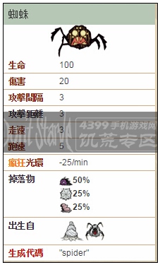 饥荒蜘蛛图鉴 蜘蛛打法详解