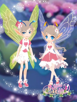 小花仙桃花朵朵套装
