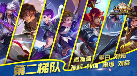 王者荣耀英雄排行