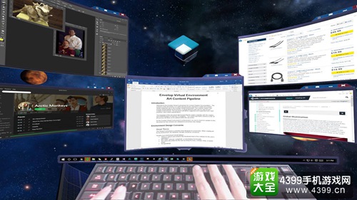Envelop VR展开内测 在虚拟现实中多屏工作