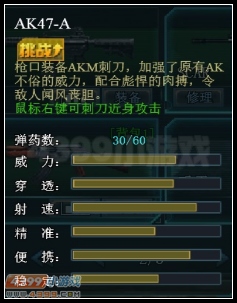 生死狙击AK47A属性