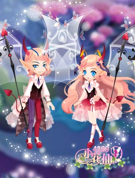 小花仙天使恶魔套装