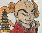 造梦西游4手绘托塔罗汉