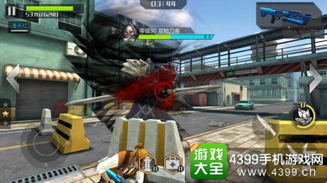 穿越火线重返战场豪猪市双枪刀客怎么打