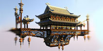 我的世界手机版建筑存档 云梦城地图下载