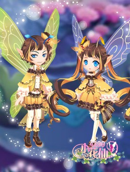 小花仙金蝴蝶套装